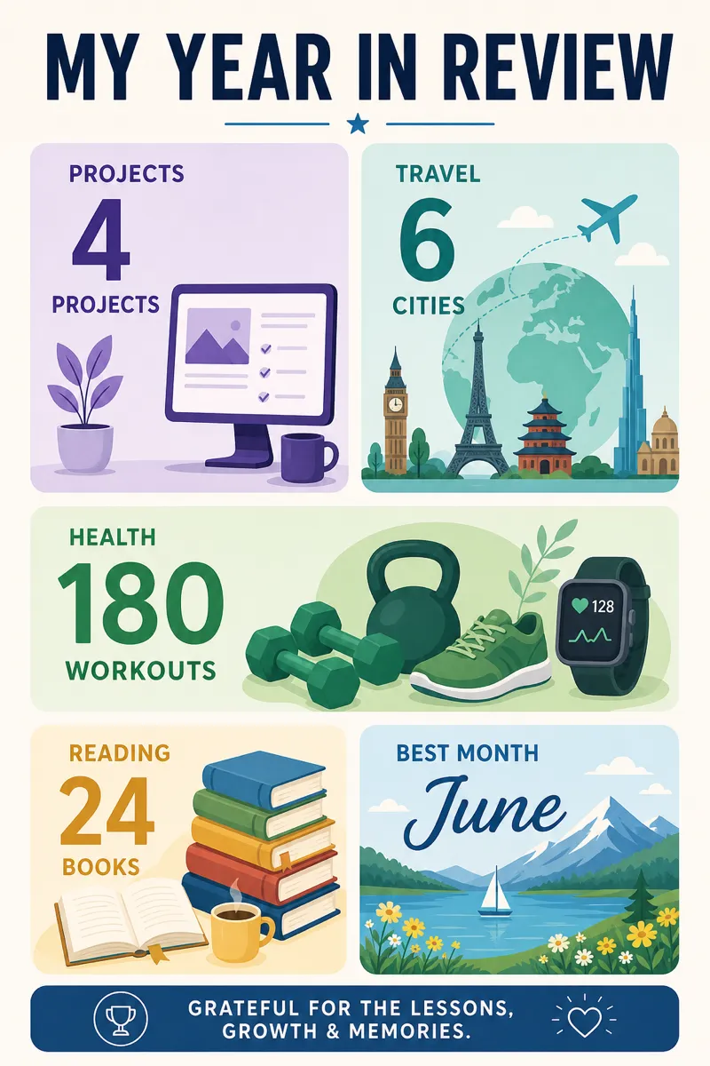 My 2026 year in review: work, travel, health, reading